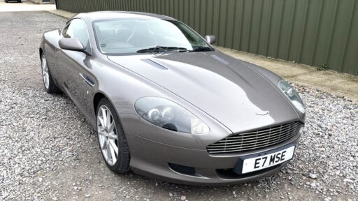 An Aston Martin DB9 Coupe, owned by a coach who trained Daniel Craig and Pierce Brosnan to drive 007 supercars, is for sale at £31,000. The 2004 model has just 23,240 miles and a £12,000 service overhaul.