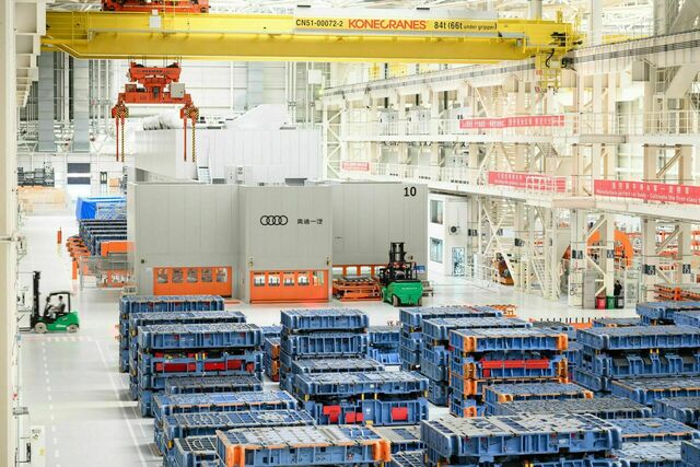 Audi begins electric vehicle production at its state-of-the-art Changchun plant in China, launching the Q6L e-tron series as part of its innovative and sustainable strategy.