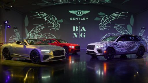 Bentley Americas partners with Bang Bang to debut UV-reactive designs inspired by tattoo artistry, redefining luxury personalization at Miami Art Week 2024.