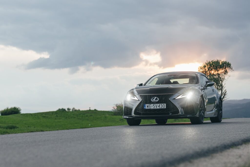 Celebrating its 10th anniversary, the Lexus RC showcases a legacy of innovation, blending hybrid efficiency, V8 performance, and racing excellence in a bold, iconic design.