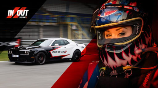 Dodge Europe’s IN//OUT finale takes viewers to Nitrolympx, showcasing drag racing thrills, Dodge’s legacy, and a passionate German fan community with Ida Zetterström.