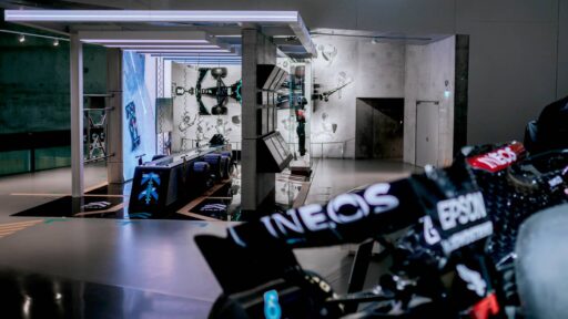 Step into the world of Formula One at the Mercedes-Benz Museum’s “Pit Stop” station, where visitors can test their speed and precision with hands-on pit crew challenges and interactive exhibits.