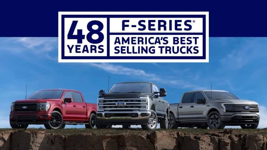 Ford F-Series reigns as America’s best-selling truck for 48 years, blending innovation and durability with advanced features like BlueCruise and Pro Power Onboard.