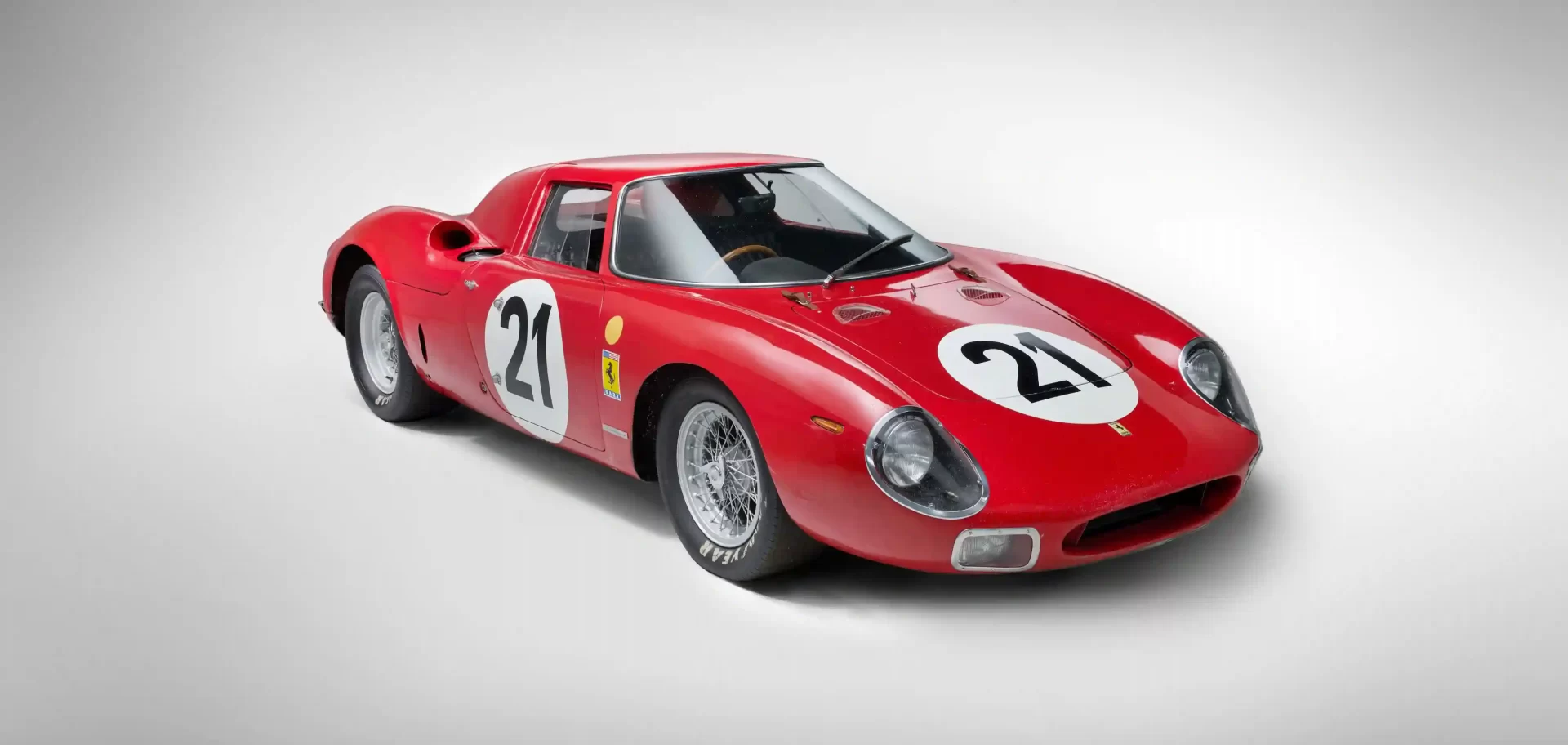 Iconic Ferrari 250 LM, winner of the 1965 Le Mans, hits the auction block for £21m. A racing legend with unmatched history, offered by RM Sotheby's in February 2025.