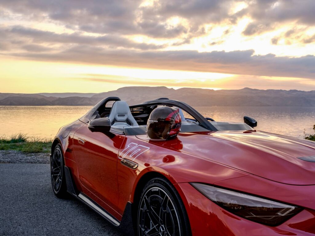 The Mercedes-AMG PureSpeed debuts as a limited-edition open-top performance car, blending radical design, motorsport heritage, and cutting-edge engineering for an intense driving experience.