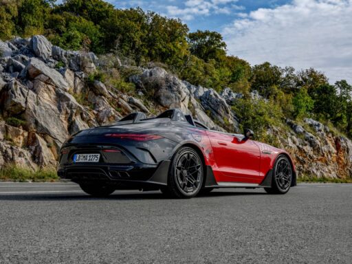 The Mercedes-AMG PureSpeed debuts as a limited-edition open-top performance car, blending radical design, motorsport heritage, and cutting-edge engineering for an intense driving experience.