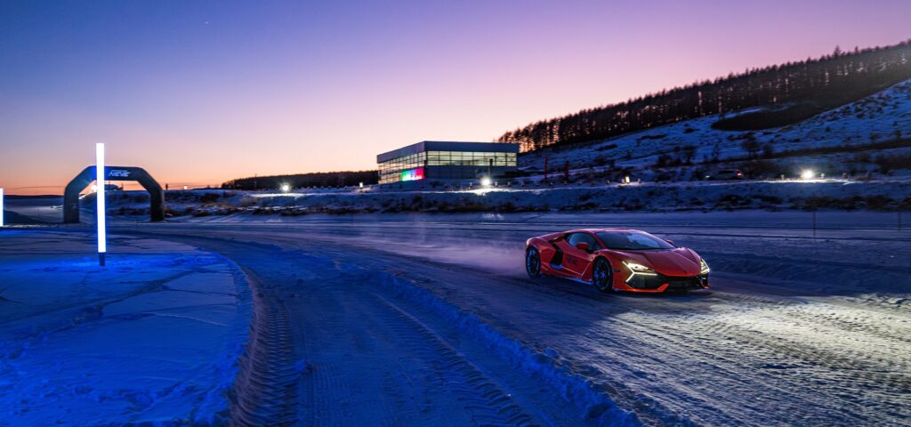 Lamborghini brings its *Esperienza Neve* program to Mongolia, offering thrilling ice-driving experiences with the hybrid Revuelto and super SUVs against stunning frozen landscapes.