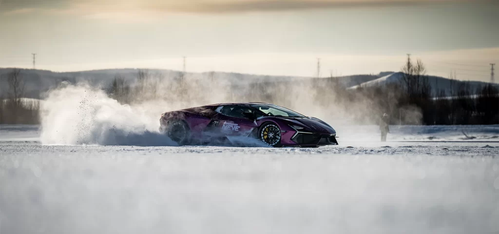 Lamborghini brings its *Esperienza Neve* program to Mongolia, offering thrilling ice-driving experiences with the hybrid Revuelto and super SUVs against stunning frozen landscapes.