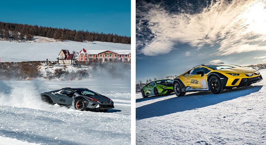 Lamborghini brings its *Esperienza Neve* program to Mongolia, offering thrilling ice-driving experiences with the hybrid Revuelto and super SUVs against stunning frozen landscapes.