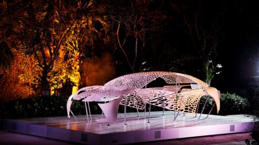 Lexus unveils "Liminal Cycles," a sustainable, multi-sensory installation at ICA Miami, showcasing innovative bioplastics, responsive technology, and future-forward design concepts.