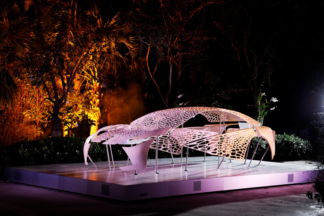 Lexus unveils "Liminal Cycles," a sustainable, multi-sensory installation at ICA Miami, showcasing innovative bioplastics, responsive technology, and future-forward design concepts.