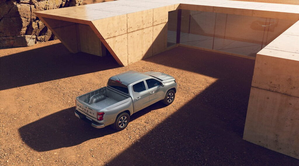 Peugeot unveils the updated Landtrek pickup with a 200HP diesel engine, advanced safety tech, rugged design, and versatile performance for work and leisure in global markets.