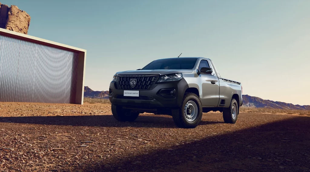 Peugeot unveils the updated Landtrek pickup with a 200HP diesel engine, advanced safety tech, rugged design, and versatile performance for work and leisure in global markets.