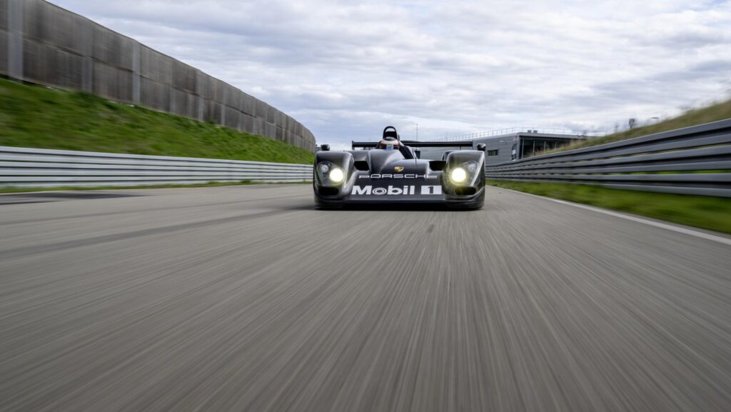 Porsche revives the legendary LMP 2000 after 25 years, with its V10 engine roaring back to life at Weissach, celebrating innovation, resilience, and Le Mans legacy.