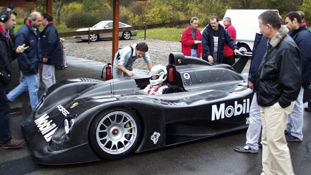 Porsche revives the legendary LMP 2000 after 25 years, with its V10 engine roaring back to life at Weissach, celebrating innovation, resilience, and Le Mans legacy.