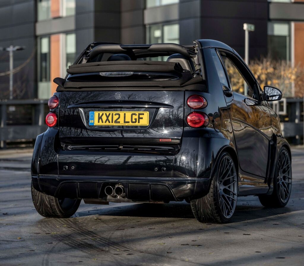 Simon Cowell’s rare 2012 Brabus Smart Car, #1 of 120, hits the auction block. With only 15,452 miles and celebrity ownership, it’s expected to fetch £18,500.