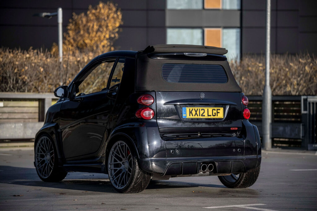 Simon Cowell’s rare 2012 Brabus Smart Car, #1 of 120, hits the auction block. With only 15,452 miles and celebrity ownership, it’s expected to fetch £18,500.