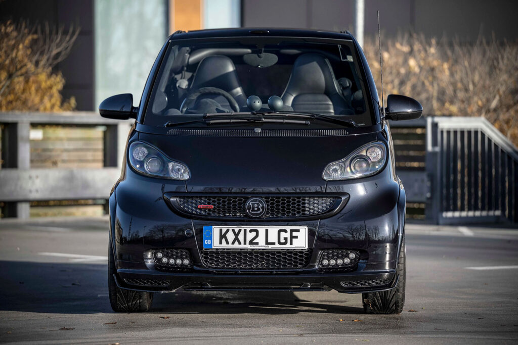 Simon Cowell’s rare 2012 Brabus Smart Car, #1 of 120, hits the auction block. With only 15,452 miles and celebrity ownership, it’s expected to fetch £18,500.