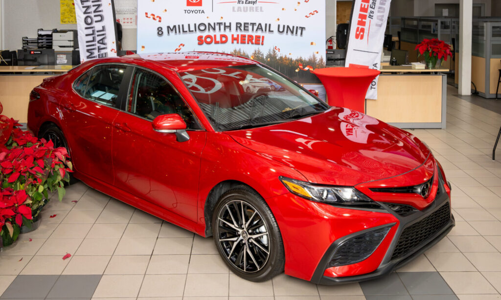 Toyota Certified Used Vehicles celebrates its 8 millionth sale with a Camry refund, $10K donation to Active Minds, and a legacy of quality, reliability, and community impact.