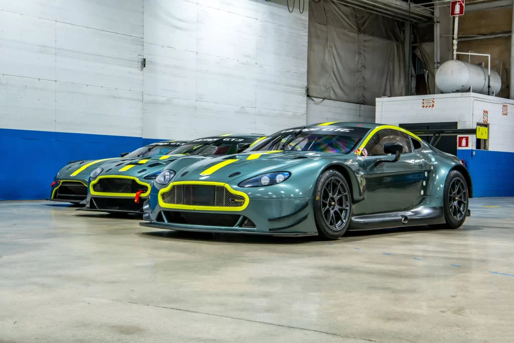 A trio of rare Aston Martin Vantages, including two GT3s and one GTE, are on sale in Miami for £1.17M. With unique specs and minimal mileage, it's a collector's dream.