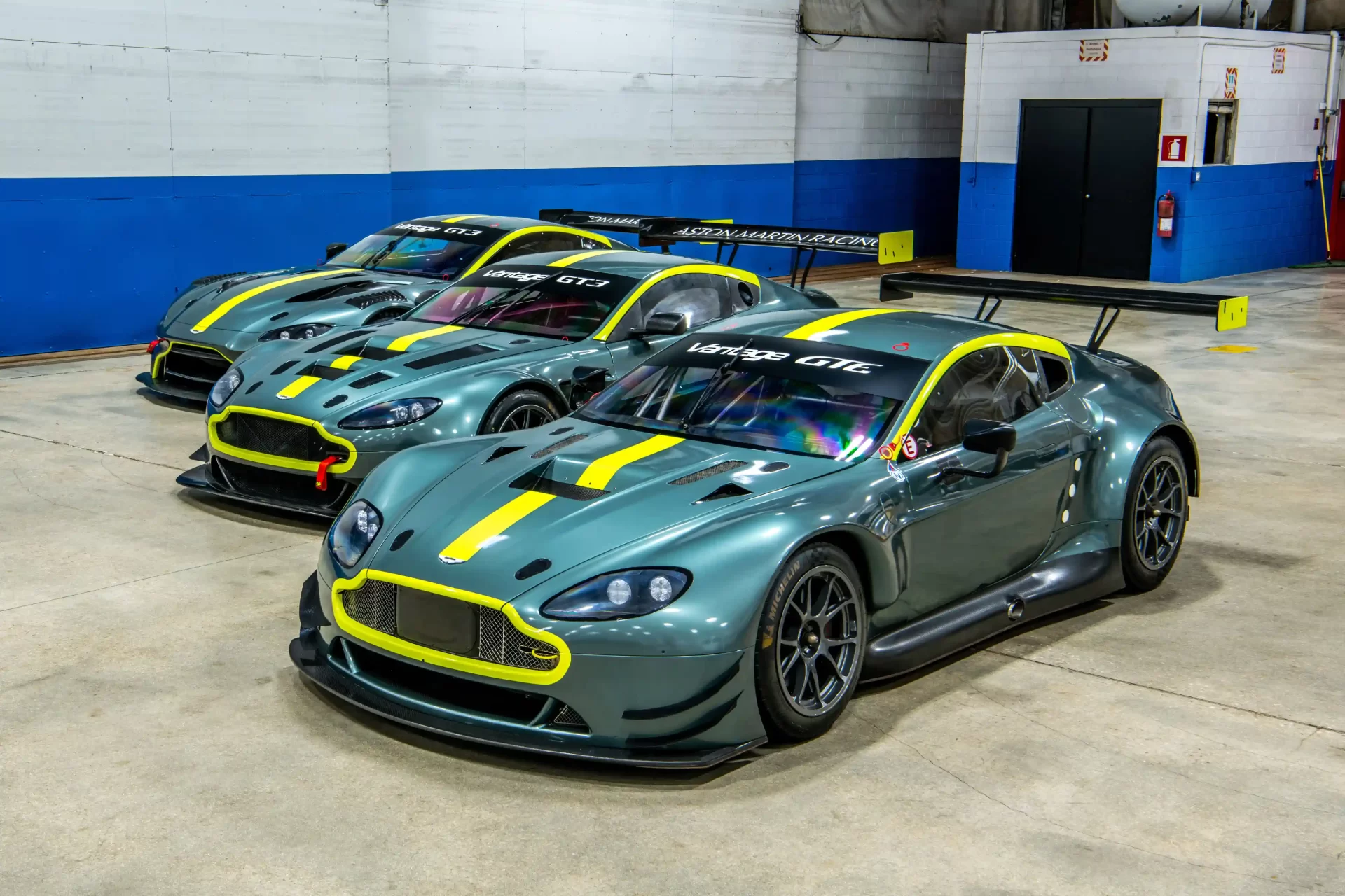 A trio of rare Aston Martin Vantages, including two GT3s and one GTE, are on sale in Miami for £1.17M. With unique specs and minimal mileage, it's a collector's dream.