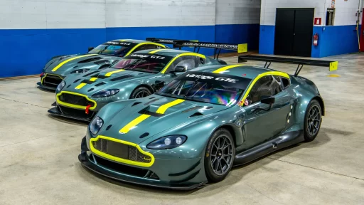 A trio of rare Aston Martin Vantages, including two GT3s and one GTE, are on sale in Miami for £1.17M. With unique specs and minimal mileage, it's a collector's dream.