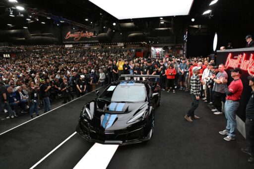 The first 2025 Corvette ZR1 VIN 001 sold for $3.7 million at Barrett-Jackson, benefiting the Red Cross to support disaster relief and aid for hurricane and wildfire victims.