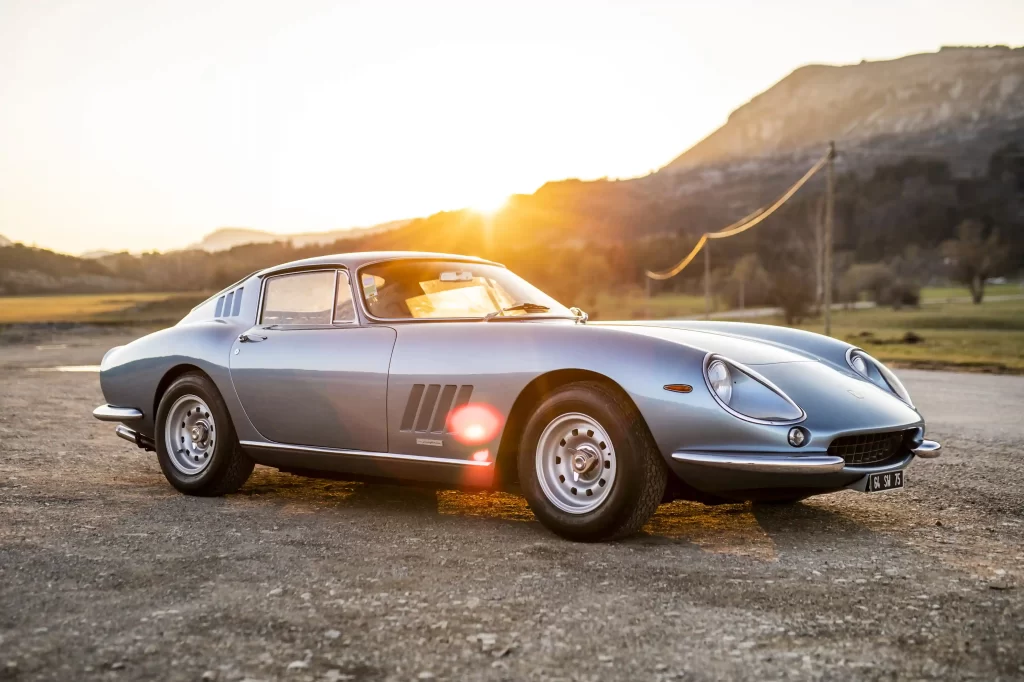 A 1966 Ferrari 275 GTB once owned by Jane Fonda sold for £1.8M. With its Hollywood ties and full restoration, the classic car continues to captivate collectors.