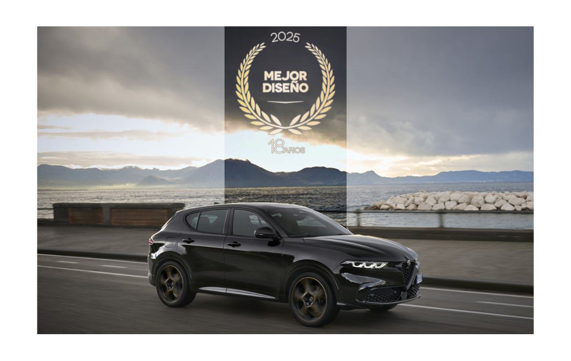 The Alfa Romeo Tonale wins Chile’s “Best Design 2025” award, praised for its Italian heritage, aerodynamic elegance, and innovative styling inspired by iconic models.