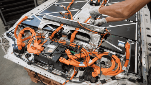 BMW partners with SK tes to recycle high-voltage batteries in Europe, recovering cobalt, nickel, and lithium to support sustainable production and circular economy goals.