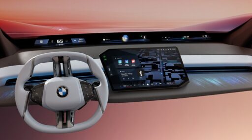 BMW debuts Panoramic iDrive at CES 2025, featuring Operating System X, panoramic displays, and advanced personalization, redefining in-car user experience and design.