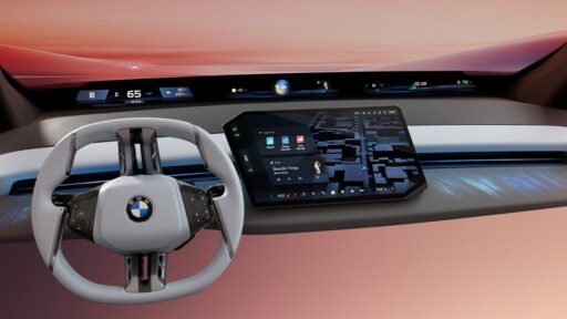 BMW debuts Panoramic iDrive at CES 2025, featuring Operating System X, panoramic displays, and advanced personalization, redefining in-car user experience and design.