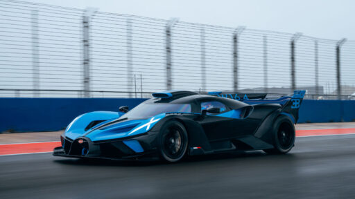 A Bugatti Bolide owner debuts his track-only marvel at Circuit of the Americas, reaching 333 km/h on the iconic circuit, showcasing power, precision, and unmatched agility.