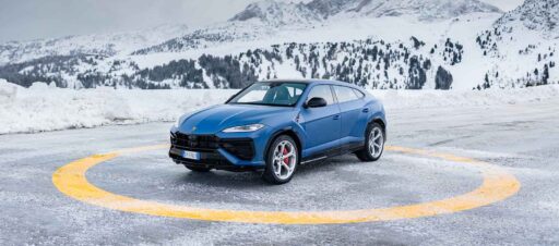 Start 2025 in style with the Lamborghini Urus SE, a Super SUV that combines luxury, performance, and comfort, showcased in stunning snowy scenes from Courchevel.