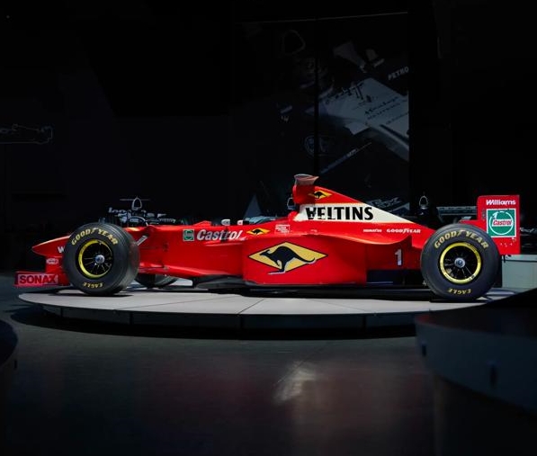 Own Jacques Villeneuve's 1998 Williams FW20 F1 car, featuring a 750 bhp V-10 engine, now for sale by RM Sotheby’s for £250K. A must-have for motorsport collectors!