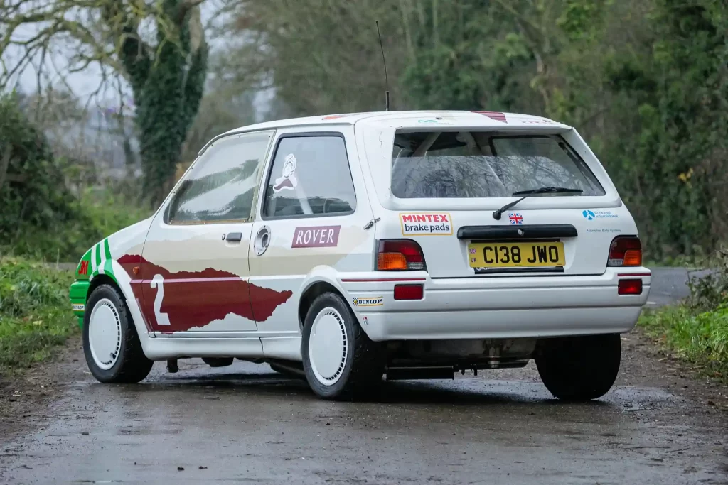 Record-breaking MG Metro, capable of 135mph and holder of 21 Class F speed records, goes on sale for £16,000—a unique piece of motoring history up for grabs in Coventry.