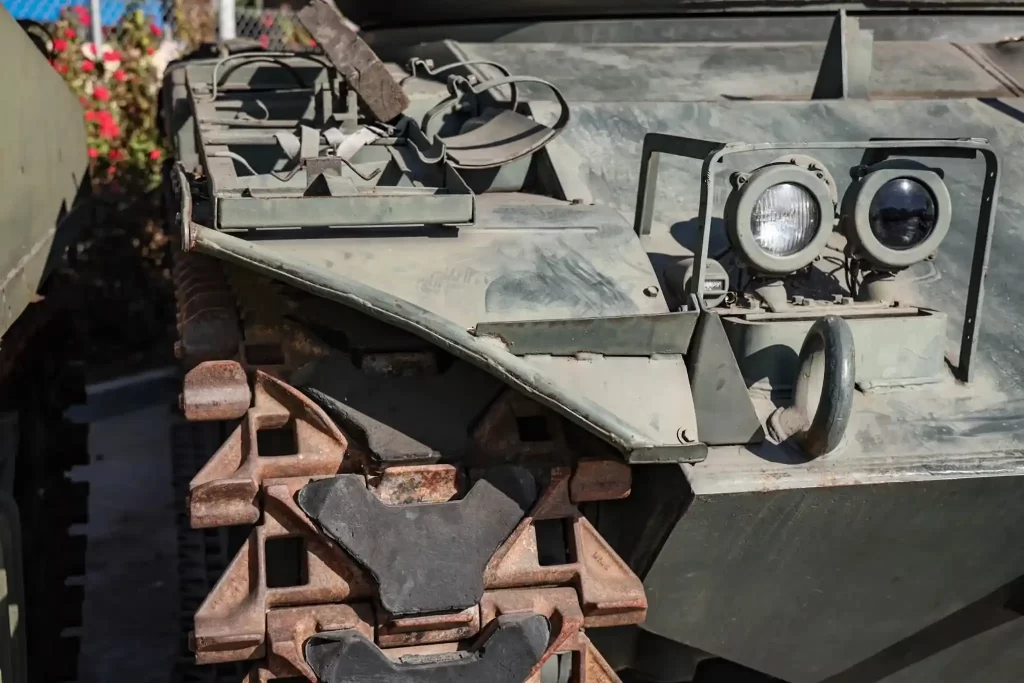 A 1953 Cadillac M41A1 Walker Bulldog Light Tank, equipped with a 76mm gun and 60mph max speed, is up for auction in California with bids starting at £143,000.