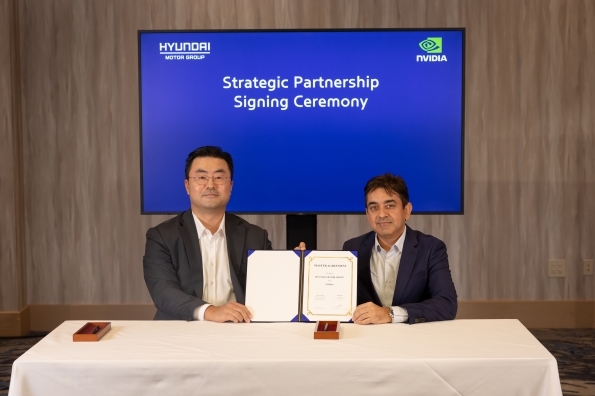 Hyundai Motor Group partners with NVIDIA to advance AI in robotics, autonomous driving, and smart factories, leveraging cutting-edge technologies for future mobility solutions.