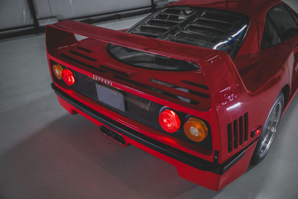 A pristine 1991 Ferrari F40 with just 3,435 miles is up for sale in Miami for £3M. One of 213 US models, this iconic supercar boasts 478 bhp and a top speed of 201mph.