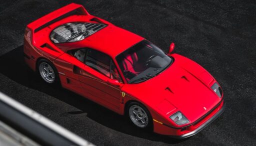 A pristine 1991 Ferrari F40 with just 3,435 miles is up for sale in Miami for £3M. One of 213 US models, this iconic supercar boasts 478 bhp and a top speed of 201mph.