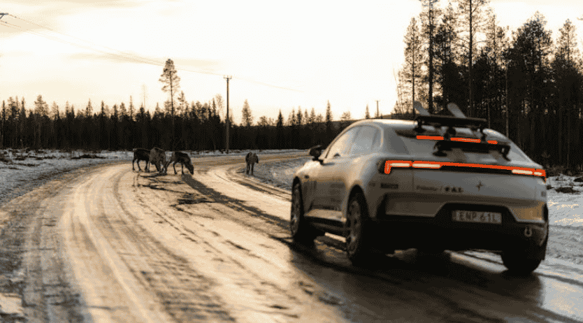 Polestar unveils its *Arctic Circle* collection at the 2025 FAT Ice Race, blending rally-inspired design with high-performance EV engineering in extreme winter conditions.