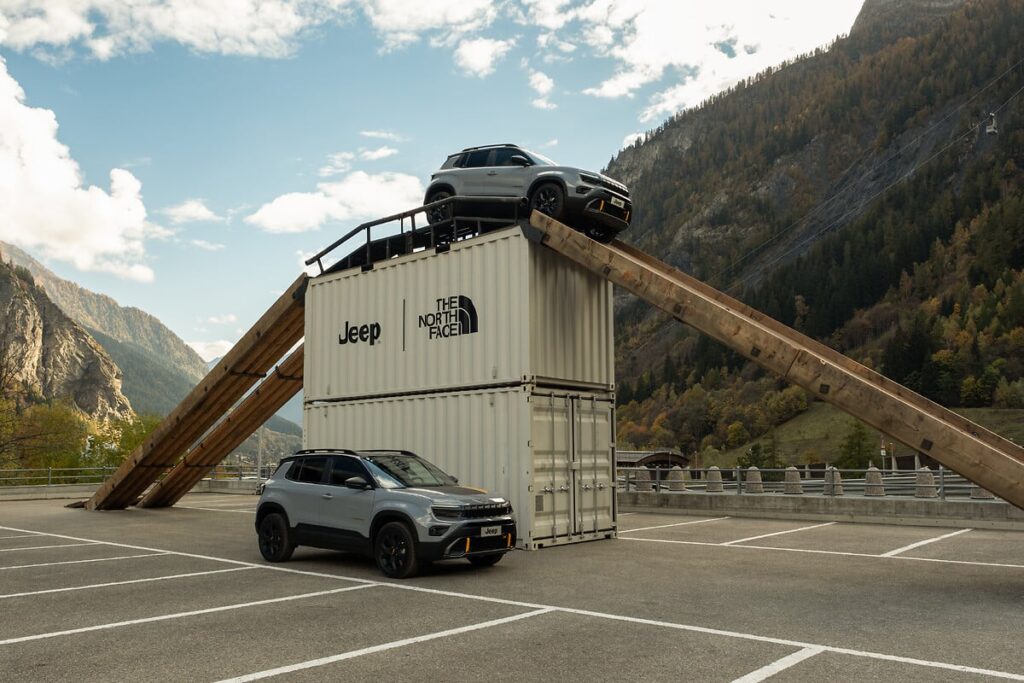 Jeep debuts the Avenger 4xe The North Face Edition at Brussels Motor Show 2025, showcasing electrified innovation, adventure-ready design, and iconic off-road capability.