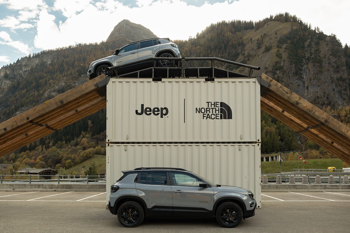 Jeep debuts the Avenger 4xe The North Face Edition at Brussels Motor Show 2025, showcasing electrified innovation, adventure-ready design, and iconic off-road capability.