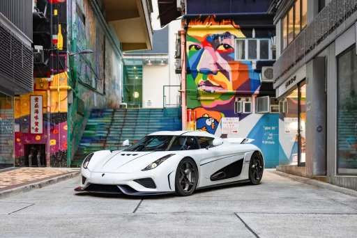 Rare 2022 Koenigsegg Regera with just 20 miles is set to fetch £2 million. One of only 85 made, this 1,500 bhp hybrid masterpiece combines power with innovation.