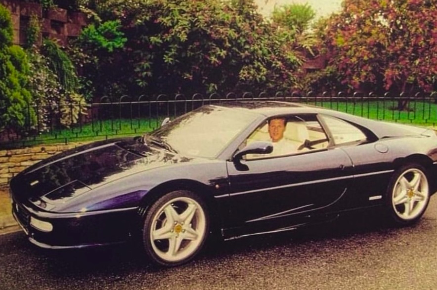 Michael Schumacher's first Ferrari, a rare 1996 F355 GTS, is set for auction. Signed by the legend and customized to his specs, this iconic car is expected to fetch a record price.