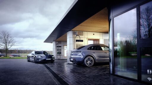 Porsche's fifth Charging Lounge in Hamburg-Rahlstedt offers 400 kW fast charging, premium amenities, and a sustainable modular design for a seamless EV experience.