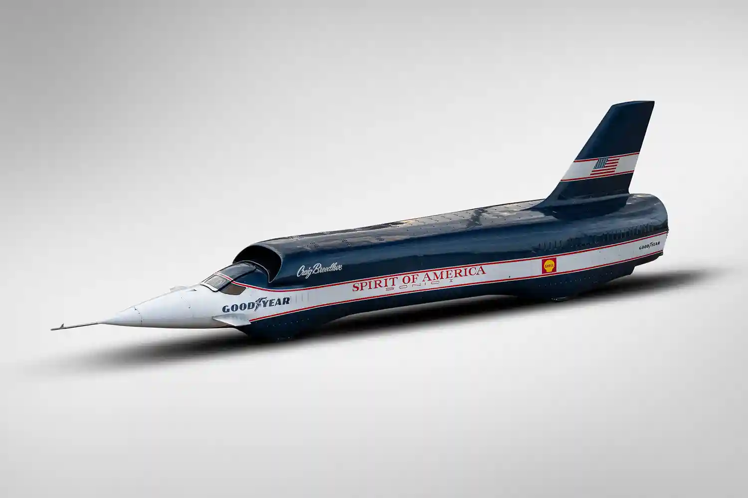 The iconic Spirit of America Sonic I, the first car to break 600mph, is up for sale at £800,000, offering collectors a chance to own a piece of land speed record history.