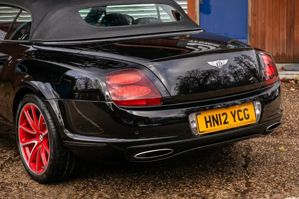 The rare 2012 Bentley Continental GTC Supersport Ice Speed Record edition, once the fastest Bentley at 206mph, is up for auction at £65,000, with only 19 in the UK.