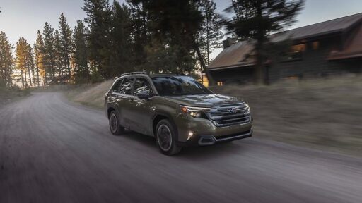 The 2025 Subaru Forester wins PARENTS Best Crossover award for its top safety ratings, family-friendly features, spacious design, and advanced driver-assist technology.