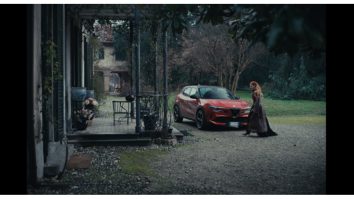 Alfa Romeo Junior features in Noemi’s music video for *If You Fall in Love You Die*, blending passion, style, and emotion in a journey of self-discovery and love.